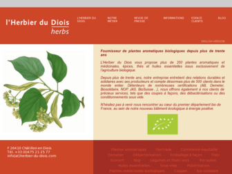 herbier-du-diois.com website preview