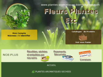 plantes-aromatiques-bienfaisantes.com website preview