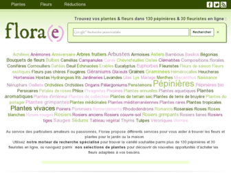 florae.fr website preview