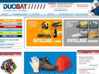 duobat.fr website preview