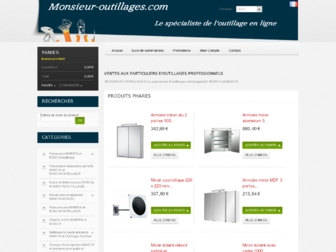 monsieur-outillages.com website preview