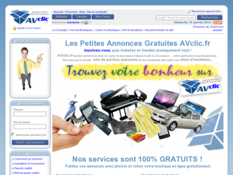 avclic.fr website preview