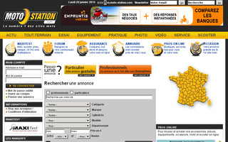 petites-annonces.moto-station.com website preview