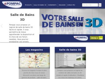 pompac.fr website preview
