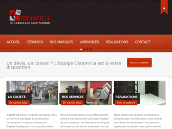 ceramicafrance.com website preview