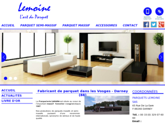 parqueterie-lemoine.com website preview