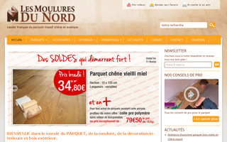 mouluresdunord.fr website preview