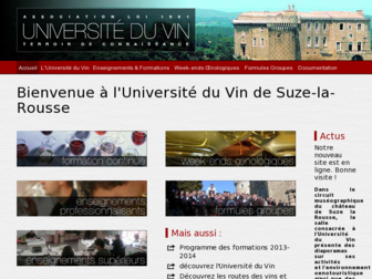 universite-du-vin.com website preview