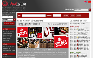 idealwine.com website preview