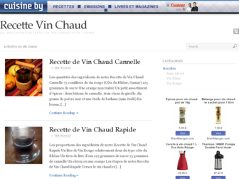 recette-vin-chaud.fr website preview