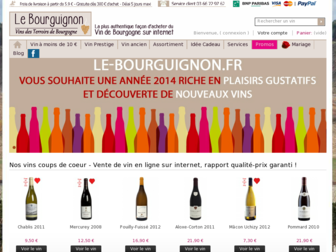 le-bourguignon.fr website preview