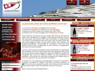 coste-du-rhone.com website preview