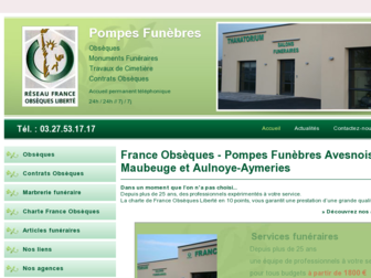 france-obseques-avesnois.fr website preview