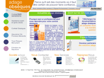 adage-contratobseques.fr website preview