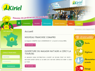 kiriel.com website preview