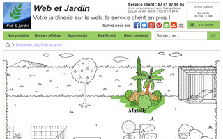 web-et-jardin.com website preview