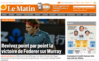 lematin.ch website preview