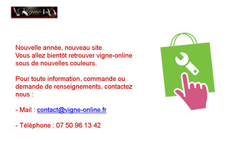vigne-online.fr website preview