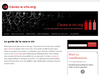 caves-a-vin.org website preview