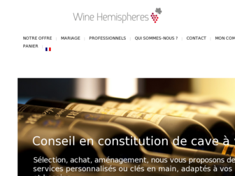 winehemispheres.com website preview