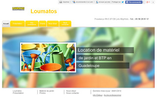 loumatos-guadeloupe.fr website preview