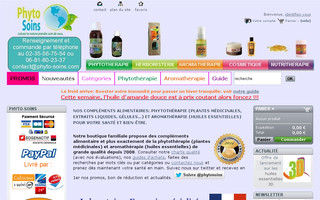 phyto-soins.com website preview