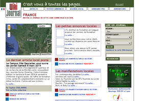 wikijournal.fr website preview