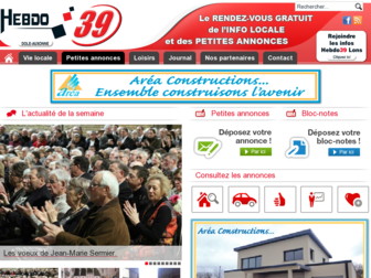 dole-auxonne.hebdo39.fr website preview