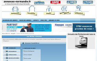 annonces-normandie.fr website preview