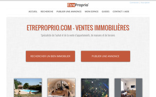 etreproprio.com website preview