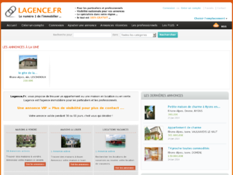 lagence.fr website preview