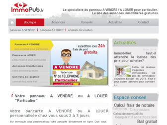 immopub.fr website preview