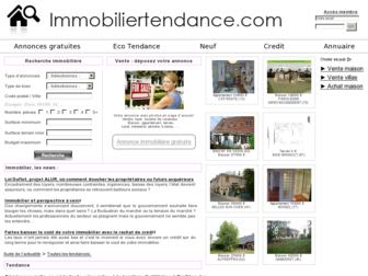 immobiliertendance.com website preview