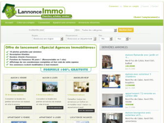 lannonceimmo.fr website preview