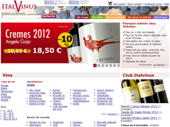 italvinus.fr website preview