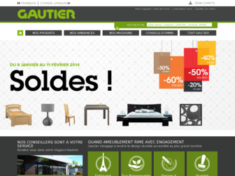 gautier.fr website preview