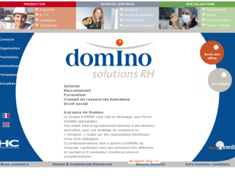 dominointerim.com website preview