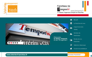 interim-franchise.fr website preview