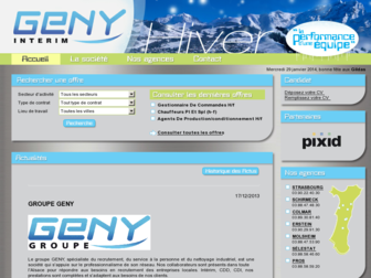 geny-interim.com website preview