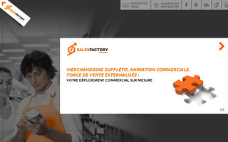 salesfactory-interim.fr website preview