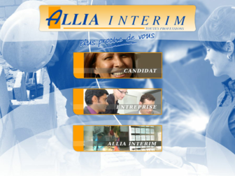 allia-interim.fr website preview