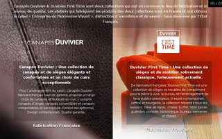 duvivier.fr website preview