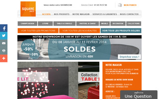 squaredeco.com website preview