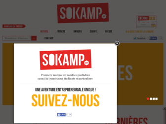 sokamp.com website preview