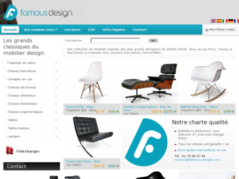 famous-design.com website preview