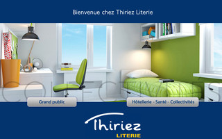 thiriez-literie.fr website preview