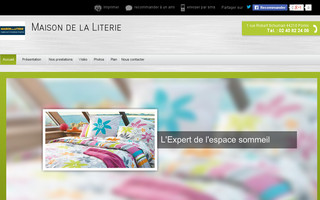 sweelit-literie-pornic.fr website preview