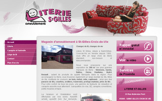 literie-st-gilles.fr website preview