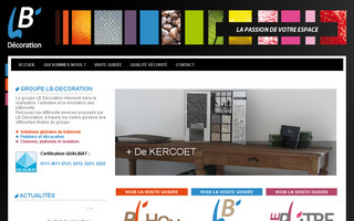 lb-decoration.fr website preview