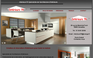 interieurs78.com website preview